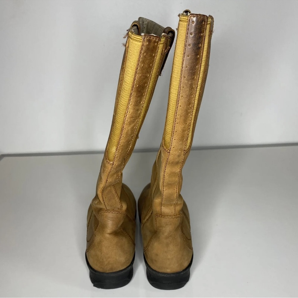 Keen Womens Tyretread Tall Riding Boots Snow Leather Waterproof Tan Size 7 - Picture 8 of 12